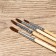 Drawing brush set 4 pcs. Protein "True Art" No. 1, 2, 3, 4
