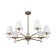 Freya FR5371CL-07BS Pietra ceiling lamp, 840x840x580 mm, E14, 7x40W, brass color