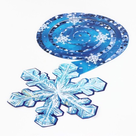 Suspension - spiral "snowflake", 16 x 30 cm-3