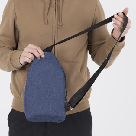 Squint bag ZFTS, textiles, blue color-4