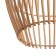 Ceiling Lamp from Rotan "Johni" 1x120W, E27, 22x22x60 cm
