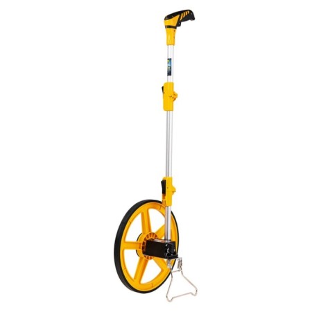 Measuring wheel Deli DL330112 104527, folding, D = 300 mm, 0.1 mm, ± 0.5%, 9999 m