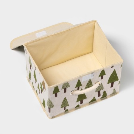 Stellyer box for storage with a “Christmas tree” lid, 26 × 20 × 17 cm-3