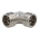 STOUT SFT-0010-000012, 1/2 ", external/external thread, nickelled brass