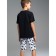 Family look for a boy: T -shirt, shorts, height 146 cm