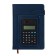 The diary is low, the PVC cover, A5, 140 sheets in the cage, with a rally, with a calculator, mix