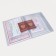 Folder for documents, 2 sets, white color, "love"