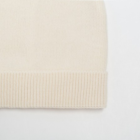 Children's hat, milk color, size 50-54-2