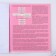 An objective note 48 sheets, A5, pink series, from reference. mat. “September 1: Biology”, cover coated cardboard 230 gr., Inner block in a cage 80 gr., White is 96%