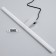 LED 4000K 5.5W 500lm RA80 IP44 Silver 50x4x11.5 cm