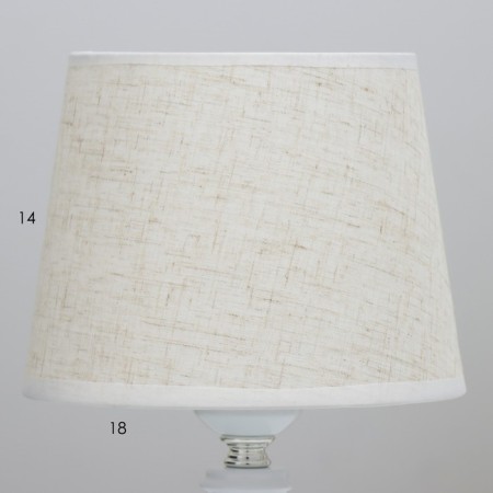 Loretta table lamp E27 40W white 17.5x17.5x29 cm Risalux-3