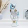 Figure "Wise Eagle Filin" Gzhel Gold, 15x14x34cm
