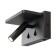 Sconces with the Citilux "Descart" CL704371 18.5x10 cm, 2x3W, LED, Black Color Black