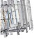Crystal Crystal Chandelier Feeriya 8xe14 40W, size 60x60x42.5-97 cm, color chromium