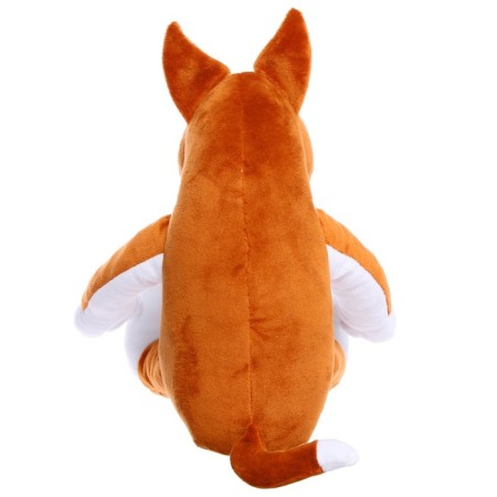 Soft toy "dog", chocolate color, 25 cm-2
