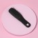Comb-comb there is massage, 3.5 × 13.2 cm, black color