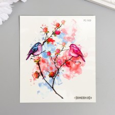 Tattoo on the body color 
