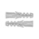 Steelrex dowel, type S, spacer, with a mustache, polypropylene, 6x35 mm, 1000 pcs