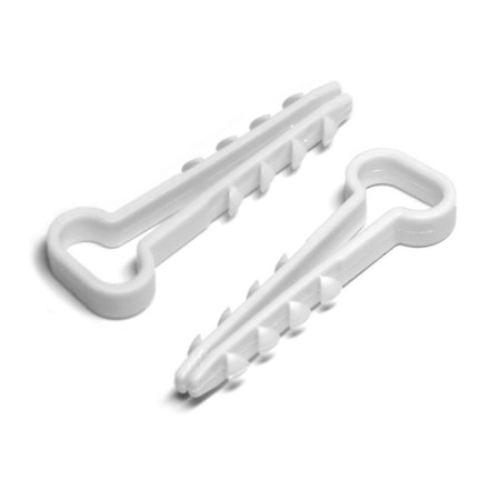 Dowel-homut "tundra", for a flat cable, nylon, 12 mm, white, 100 pcs-2