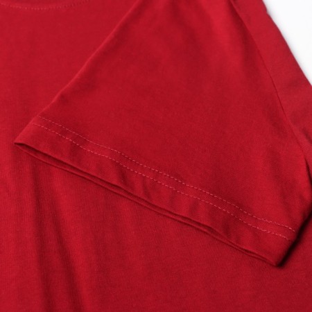 T -shirt female, burgundy color, size 54-7