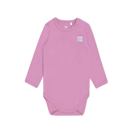 Body baby with long sleeve Basic, height 86 cm, lilac color-1