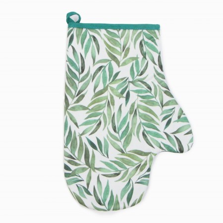 Gift LEAVES Set: towel, mittens-mark, brush, blade, corolla-2