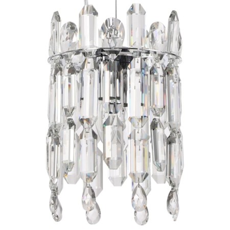 Suspension lamp Legacy 2xe14 40w, size 20x20x40-100 cm, color chromium-1