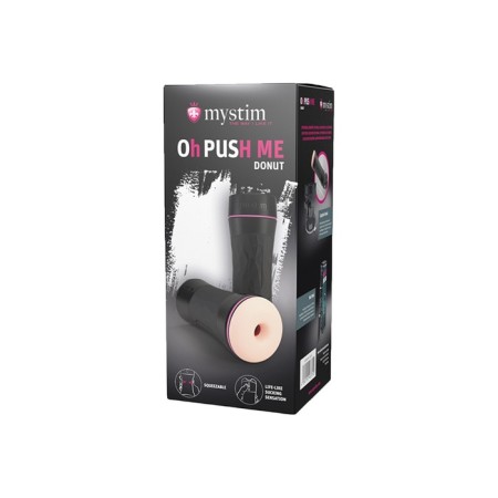 Masturbator Mystim OH PUSH ME DONUT, TPE, bodily, 21.5 cm-7