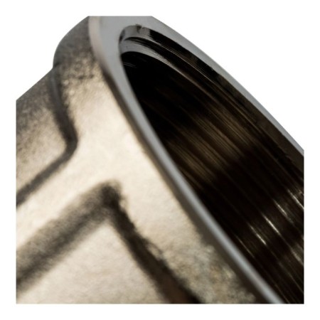 The coupling Stout SFT-0006-000022, 2 ", internal/internal thread, nickelled brass-3