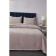 A set with a veil "Naomi", size 230x250 cm, 50x70 cm - 2 pcs, color ash rose