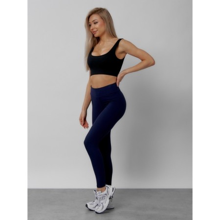 Femic fitness legins, size 42-46, dark blue color-11