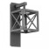 Landscape wall lamp NOVOTECH. Dantela, 10W, LED, 380x168x232 mm, dark gray color