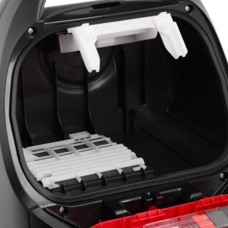 Vacuum cleaner Panasonic MC-CJ919R, bag, 2500 watts, 6 l, 60 dB, red-7