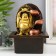 The desktop fountain "Happy Hothee with Mattle of Gold" 13x13x20 cm