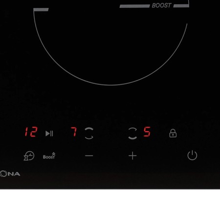 Krona Magier 30 BL 2BTK, induction, 2 burners, sensor, black-4