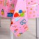 Grinding tablecloth “Happy Birthday”, 137 × 183 cm, pink