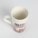 Ceramic mug Pretty Woman, 450 ml, white color