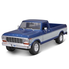 Машинка Maisto Die-Cast 1979 Ford F150 Pick-up, открывающиеся двери, 1:18, цвет коричневый