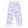 Railway with an open leg children's "giraffes", white/blue color, height 80