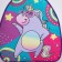 Baby backpack for a girl "Unicorn at a party", 23x20.5 cm, lightning department