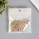 Decor for creativity plastic buckle "oval" gold with rhinestones 2.3x1.9x0.2 cm