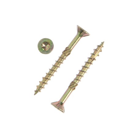 Infix, 4.5x45 mm, with a hidden mill, Torx25, yellow zinc