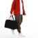 Road bag with lightning, external pocket, long belt, black color