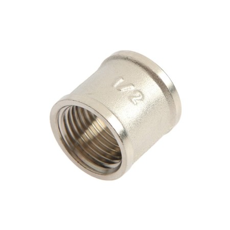 Cut "CTM", 1/2 ", internal thread, nickelized brass-1