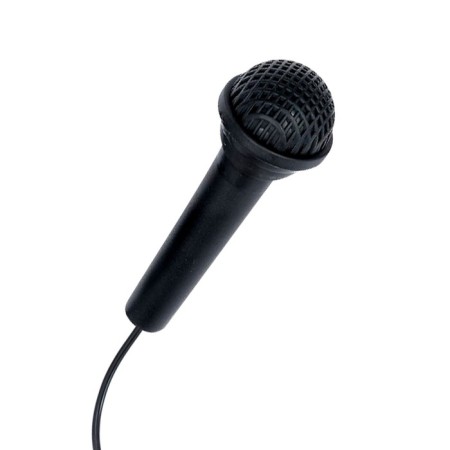 Synthesizer "Musician" with a microphone, green color, 32 keys-3