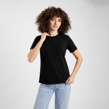 Women's T -shirt LM, size 44, black color