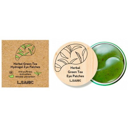 Hydrogel patches L.Sanic, with green tea extract, 60 pcs.