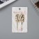Invisibility for hair "Bente" (set 2 pcs) oval, 6 and 5 cm, gold