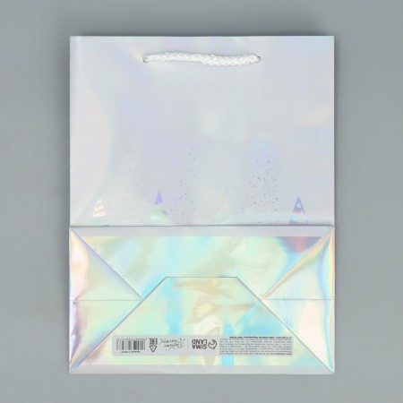 Holographic package "Fairytale Forest", 18 x 23 x 10 cm, New Year-7