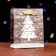 Laminated "White Fir tree" package 11.5 x 14.5 x 6 cm